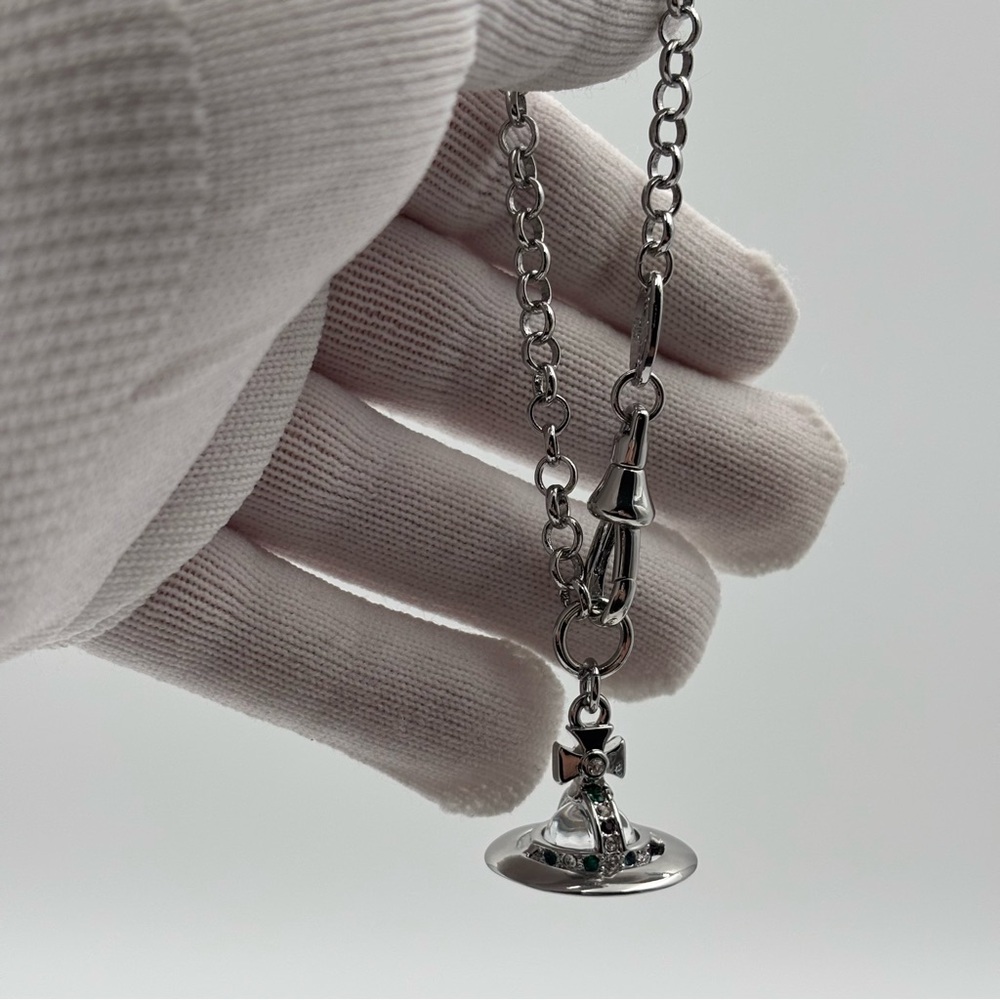 Vivienne Westwood Petite Orb Bracelet – Silver Tone - Picture 2 of 6